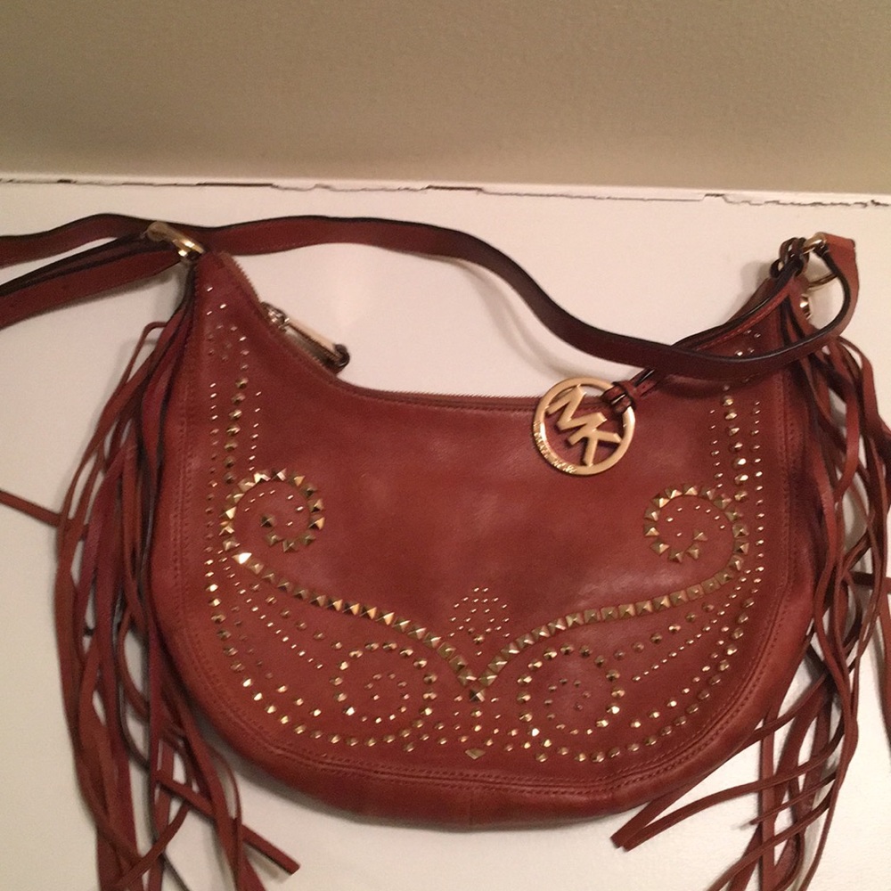 Michael by Michael Kors creamy leather crossbody
